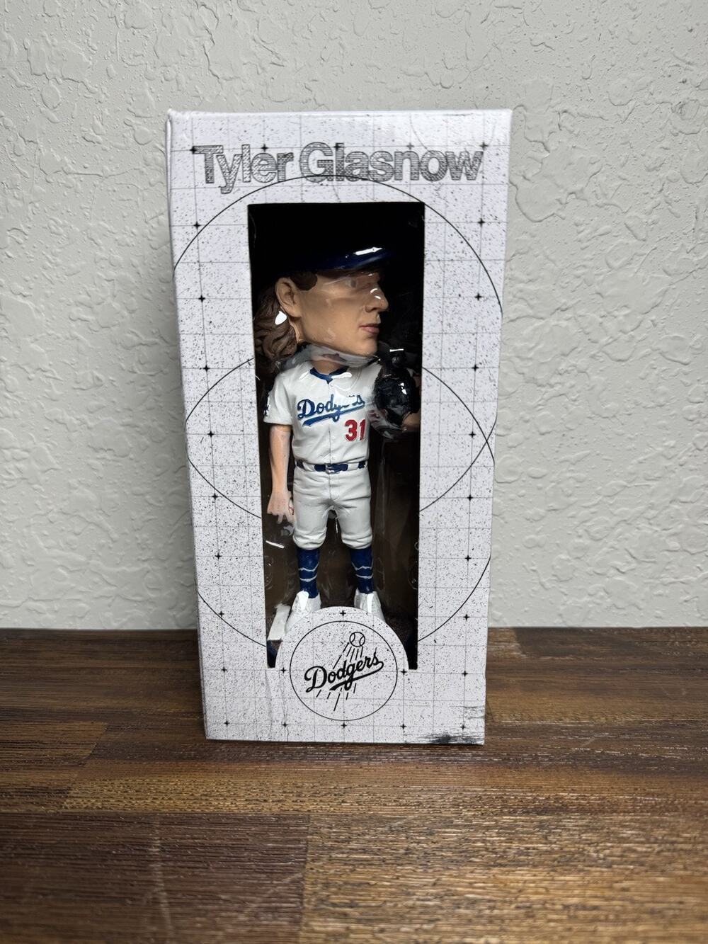 Tyler Glasnow 2025 Dodgers Bobblehead SGA Stadium Giveaway NIB LA Dodgers